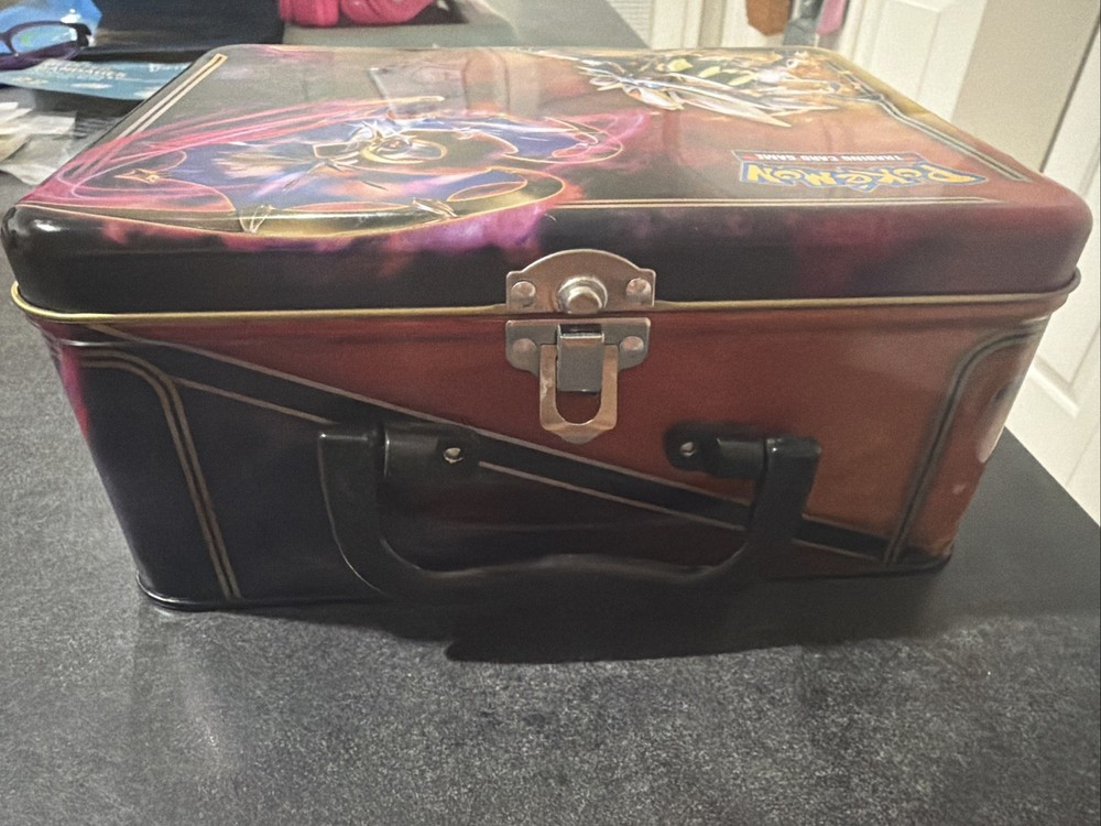 Pokemon Trading Card Game Shield Lunch Box Tin EMPTY