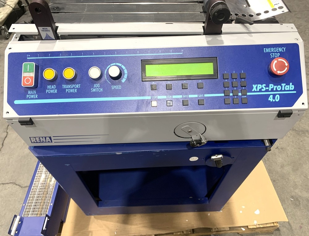 XSP-ProTab 4.0 Labeler/ Stamp Affixer Partial Untested