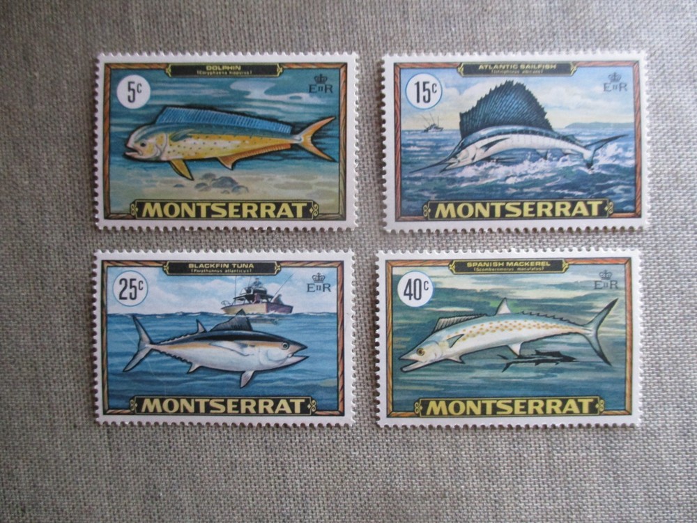 Montserrat, Scott# 220-223, MH