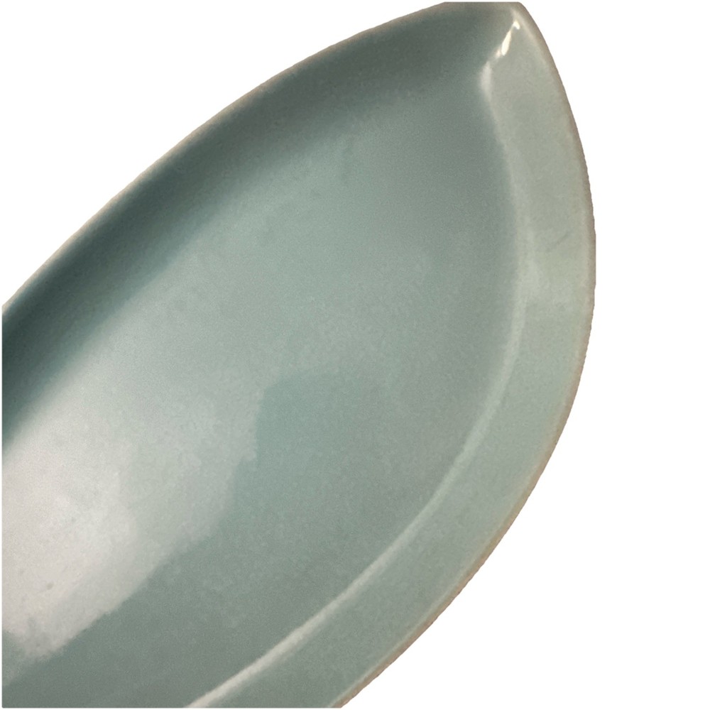 CREATE AND BARREL 1pc MCM Serving Tray/plate Aqua Vintage PRISTINE VERY NICE