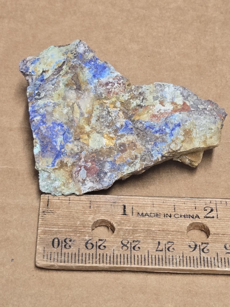 Beautiful Blue Linarite specimen