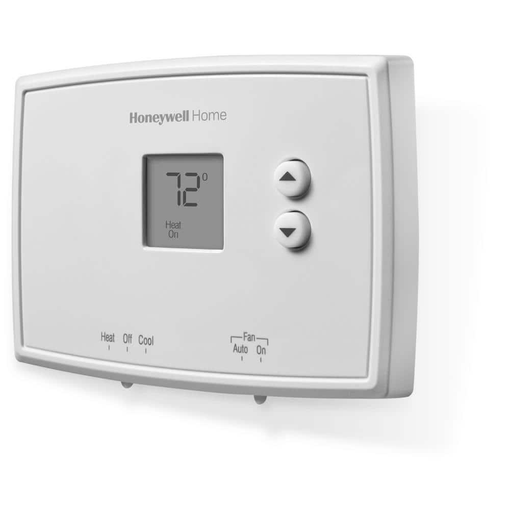 Honeywell RTH111B Non-Programmable Horizontal Wall Thermostat Digital Display