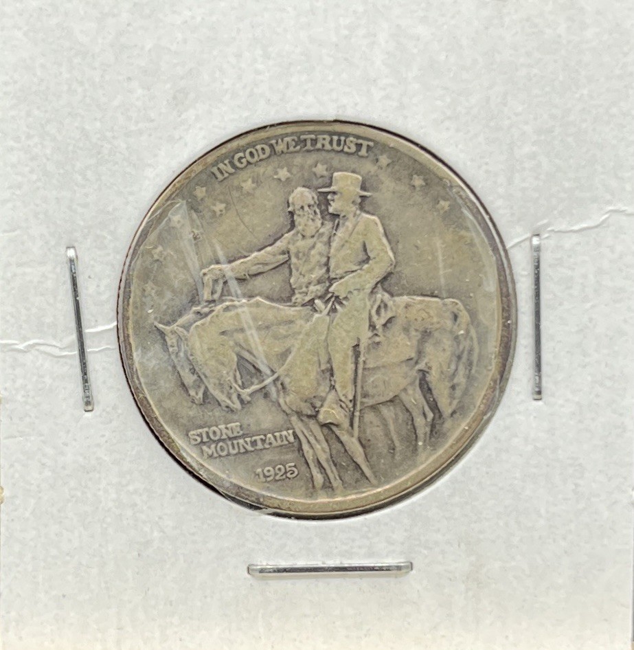 1925 Stone Mountain Commemorative Half Dollar Silver Classic US Coin