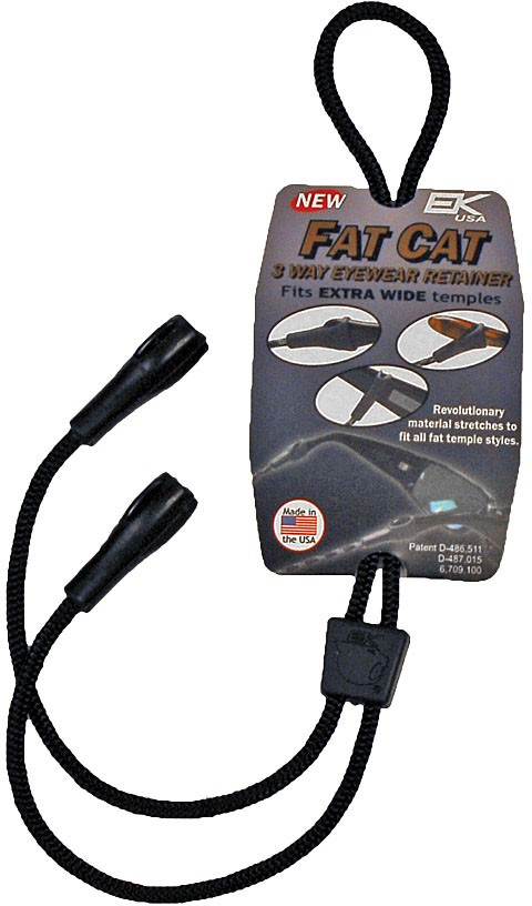 Fat Cat 3-Way Eyewear Retainer Bundle Adjustable, Durable Glasses Holders for
