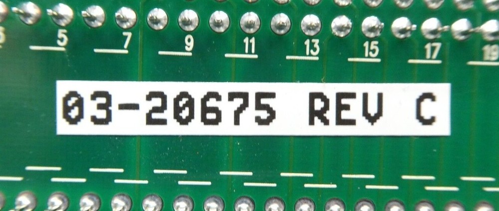 ASM Assembly Automation 03-20675 Backplane PCB Rev. C Working Surplus