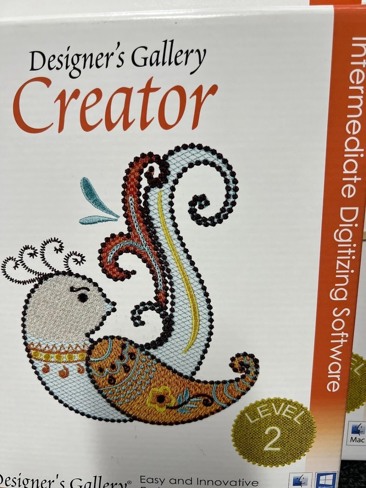 Designers Gallery "Creator" - Intermediate Digitizing Software