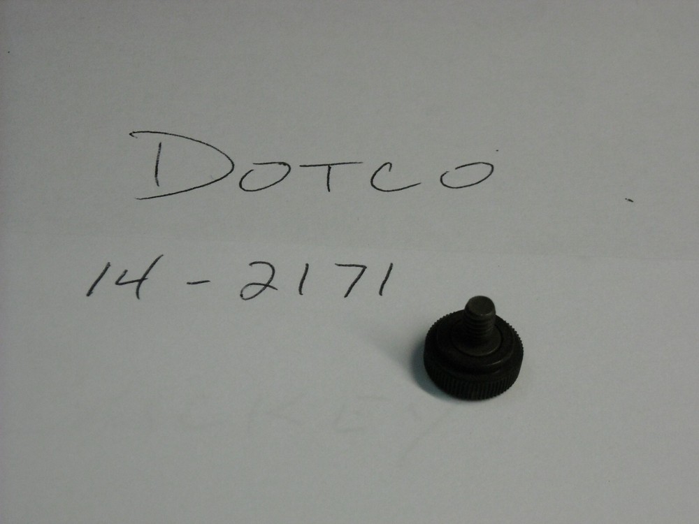 14-2171, Thumb Screw, Dotco, Cooper Tools, New