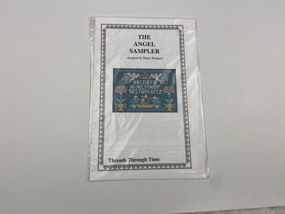 Threads Through TIme The Angel Sampler Needlepoint Pattern