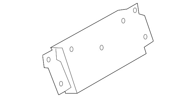 Genuine Ford HVAC Temperature Control Panel DA8Z-19980-E