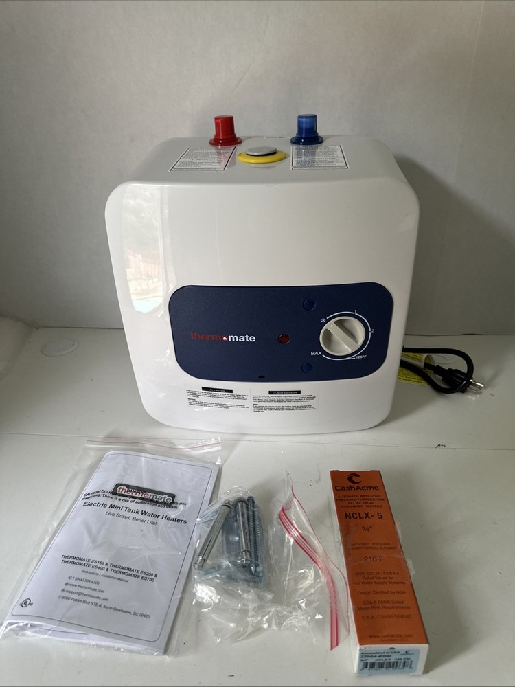 Thermomate Mini Tank Electric Water Heater ES250 2.5 Gallons Point of Use