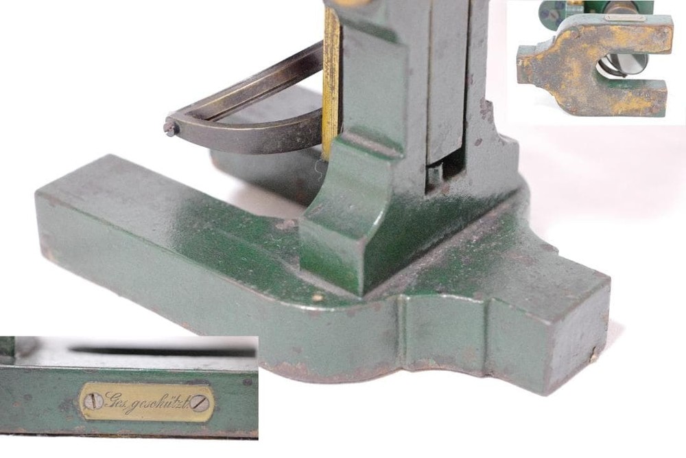 microscope antique E. mester's bacterial microscope