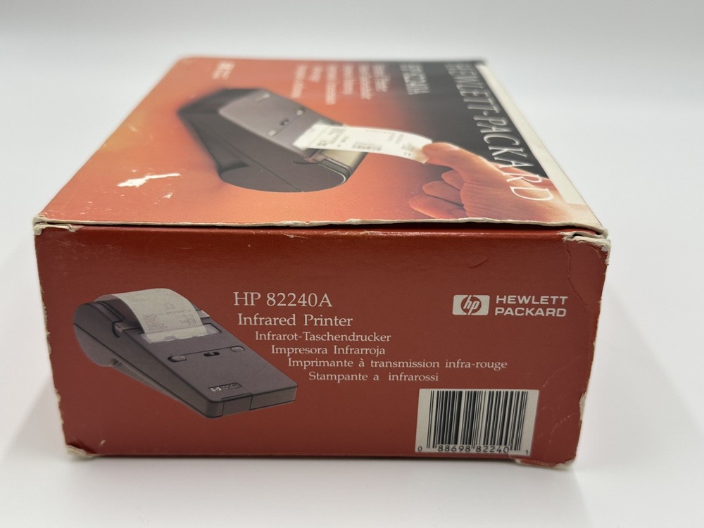 HP 82240A Infrared Printer Vintage Calculator Printer Boxed. Tested.