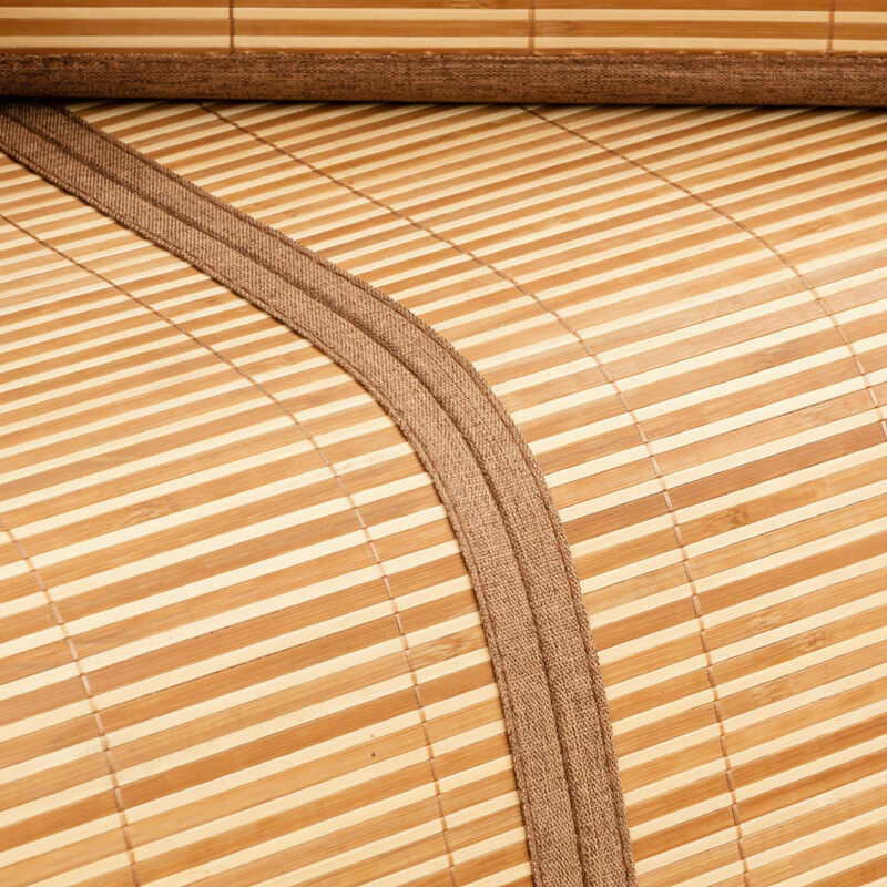 2022 summer sleeping mat for bed rattan foldable bamboo bed mat on sales queen