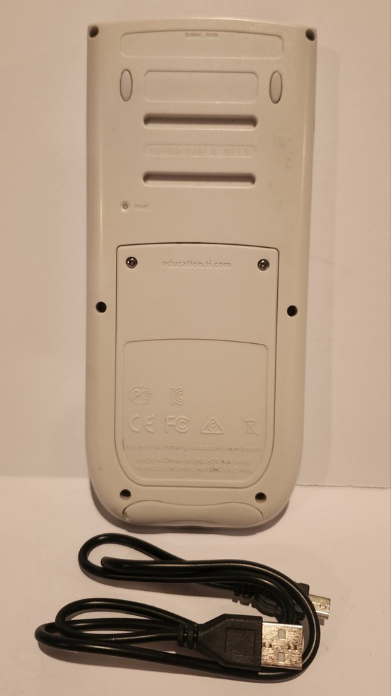 Texas Instruments TI-84 Plus C Silver Edition Calculator No cover.
