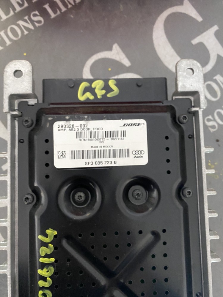 AUDI A3 BOSE AMPLIFIER 8P3 035 223 B REF2026124