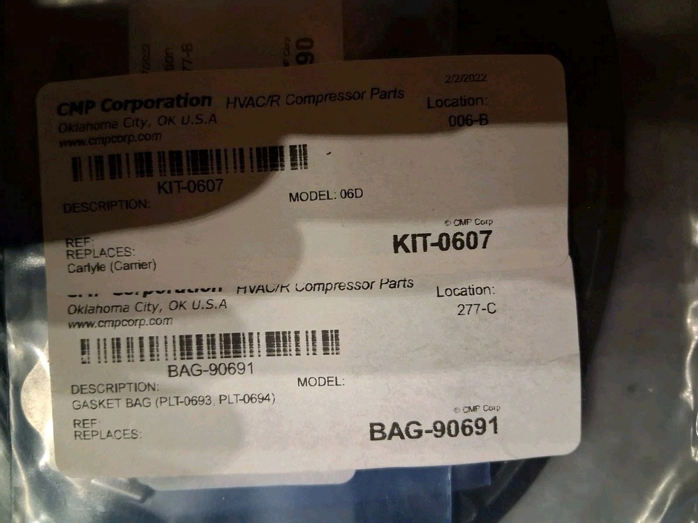 CARLYLE REBUILD KIT-0607