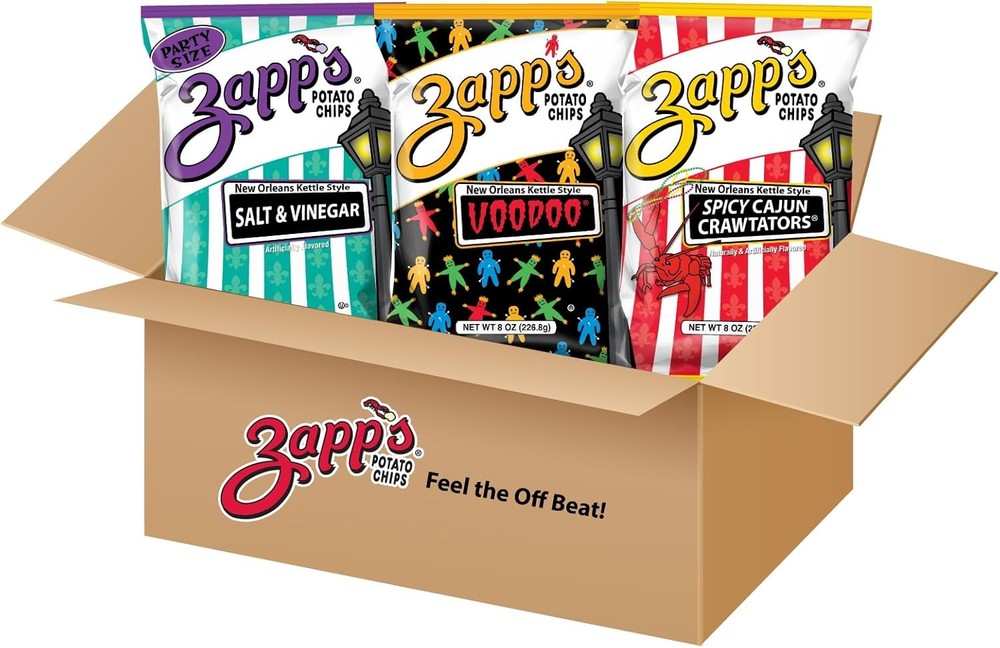 Zapp's Custom Kettle Potato Chip 3 Bag Bundle