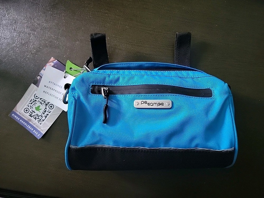 Po Campo Kinga Handlebar Bag Blue
