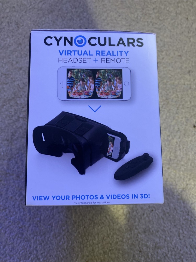 New Cyn Culats Virtual Reality Headset +remote