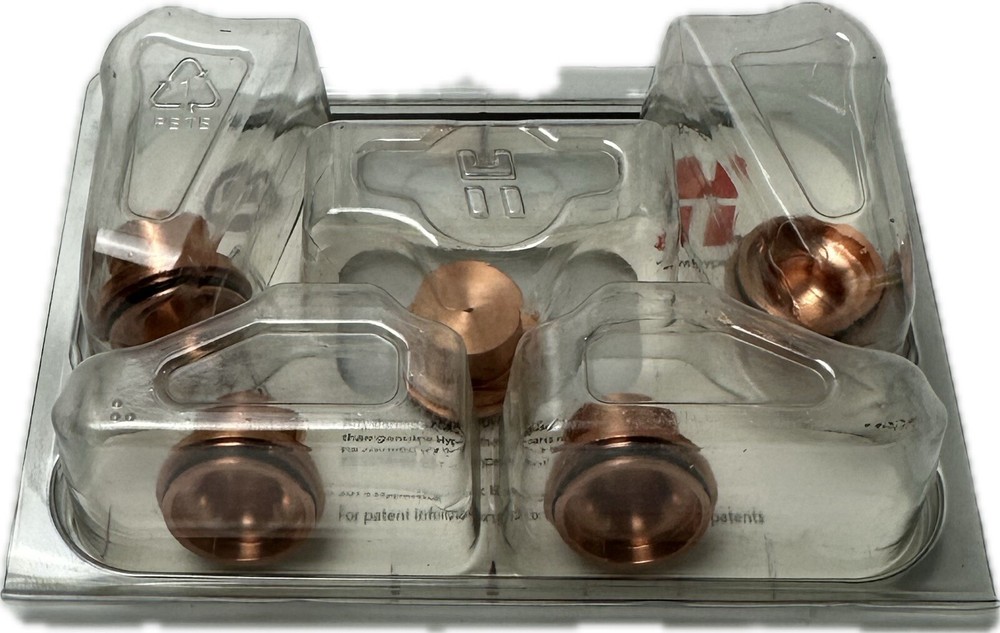 5 Pcs Hypertherm 020705 Shielded 100Amp Nozzle For Hypertherm Max100D