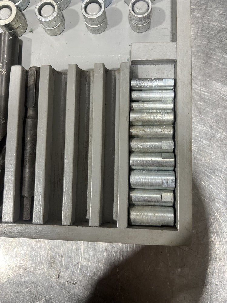 Ridgid Set No. 25 Screw and Pipe Extractor Set. Partial Kit. Used Surplus. READ