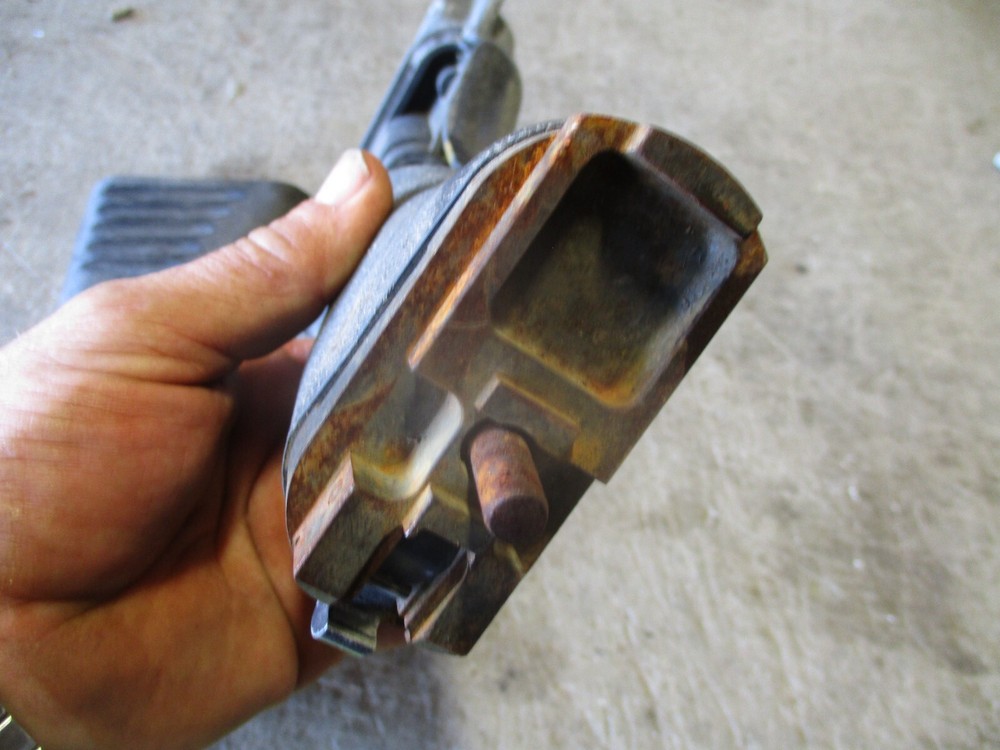 2 Poor Cond Buttstocks & Backplate w/ Damage, for GPMG