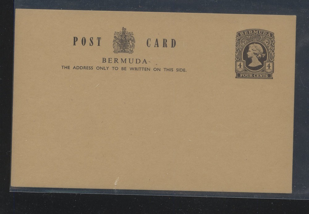 Bermuda  postal  card  unused               MM1112