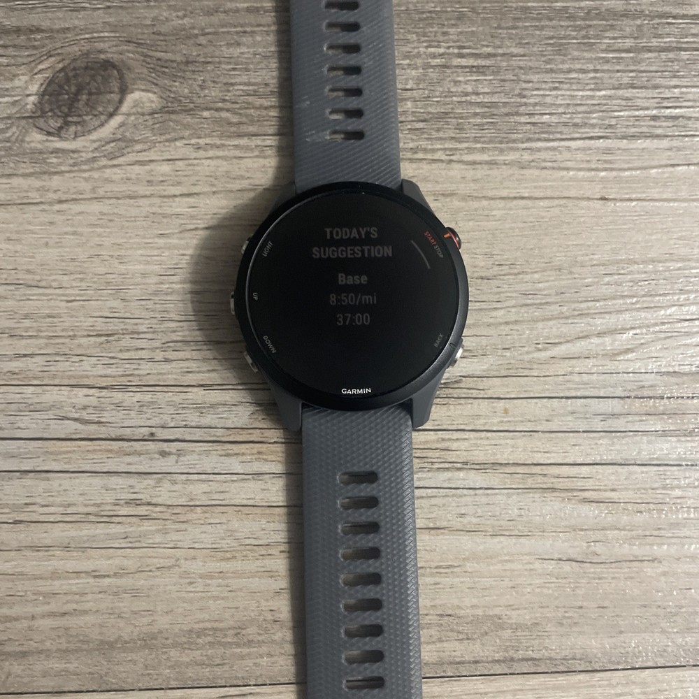 Garmin Forerunner 255 Black Running Watch with GPS Capability