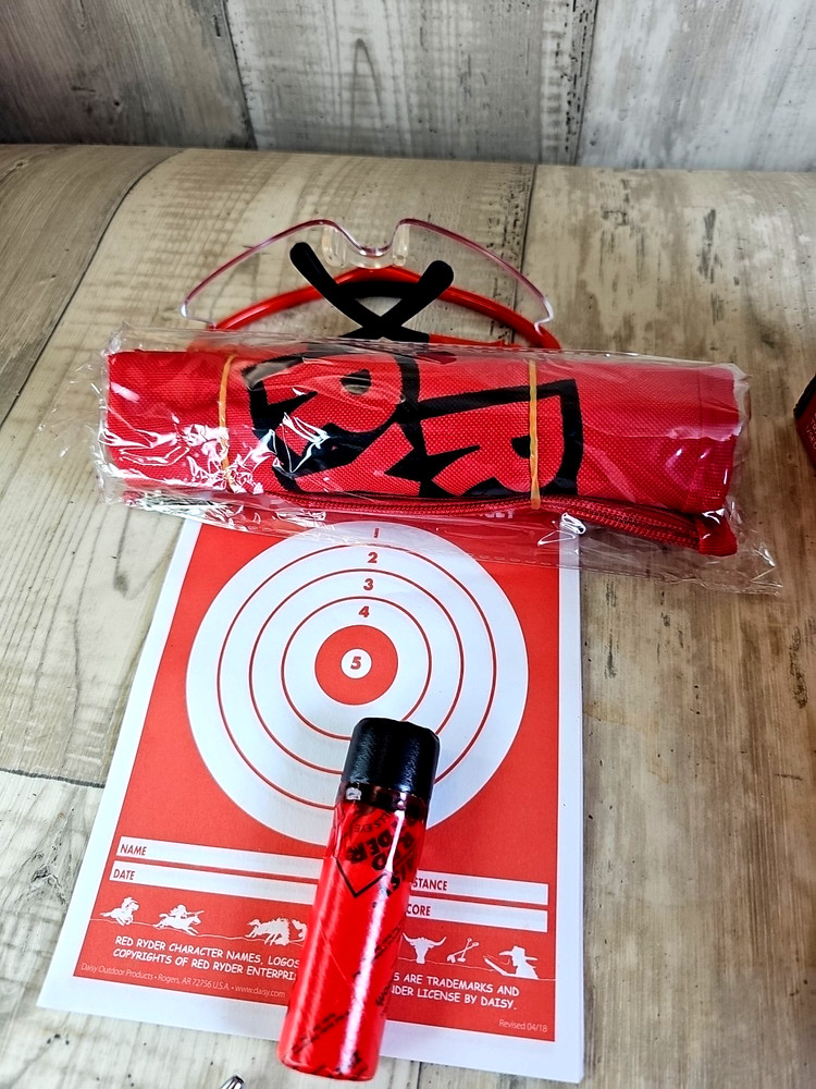 Daisy Red Ryder Starter Kit BB Gun Accessory Set New Open Box