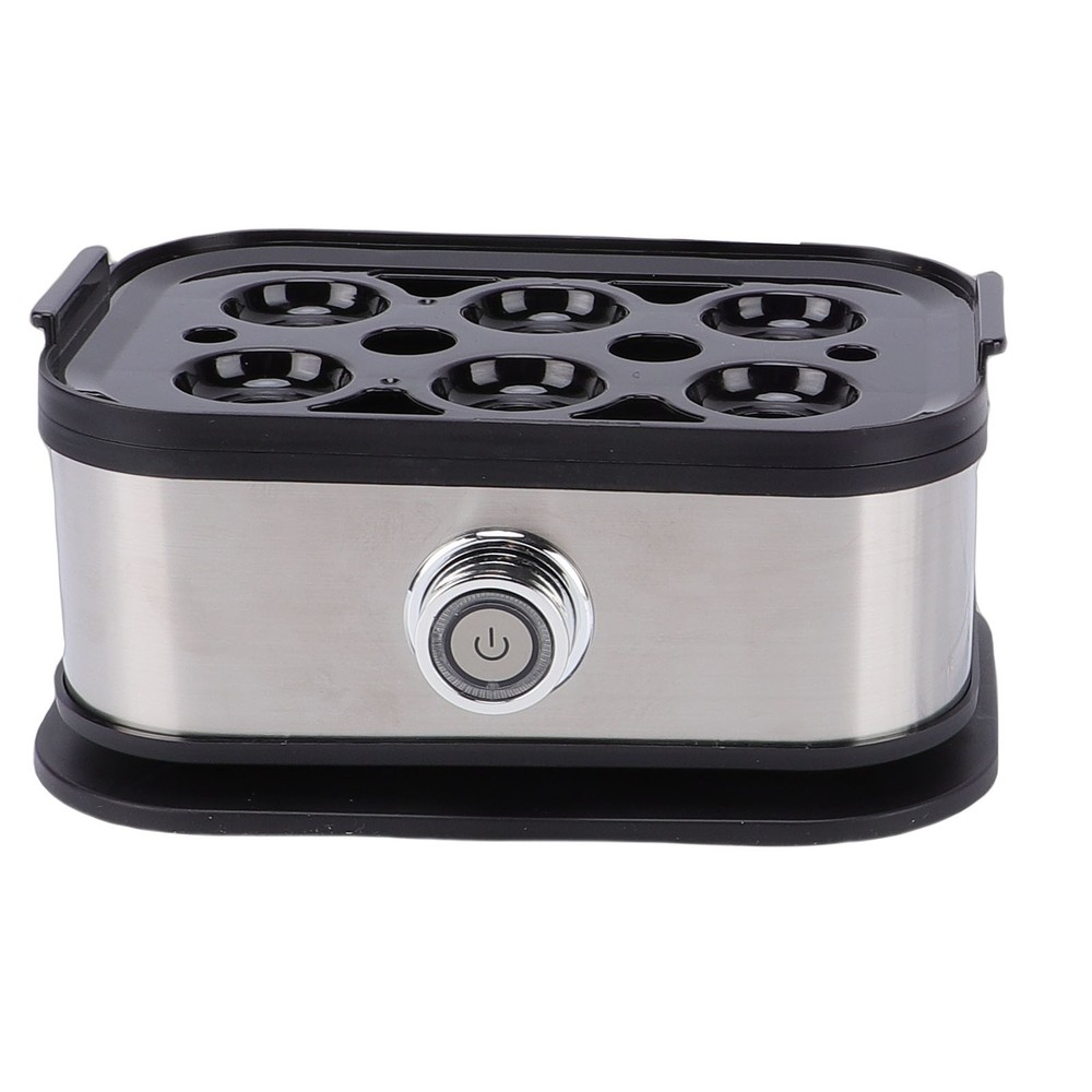 3-Egg Cooker Electric 6 Eggs Soft Medium Hard Boiled Poached Egg Maker
