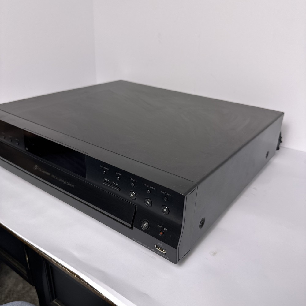 Sony CDP-CE500 Multi CD Player 5 Disc Changer USB Recorder