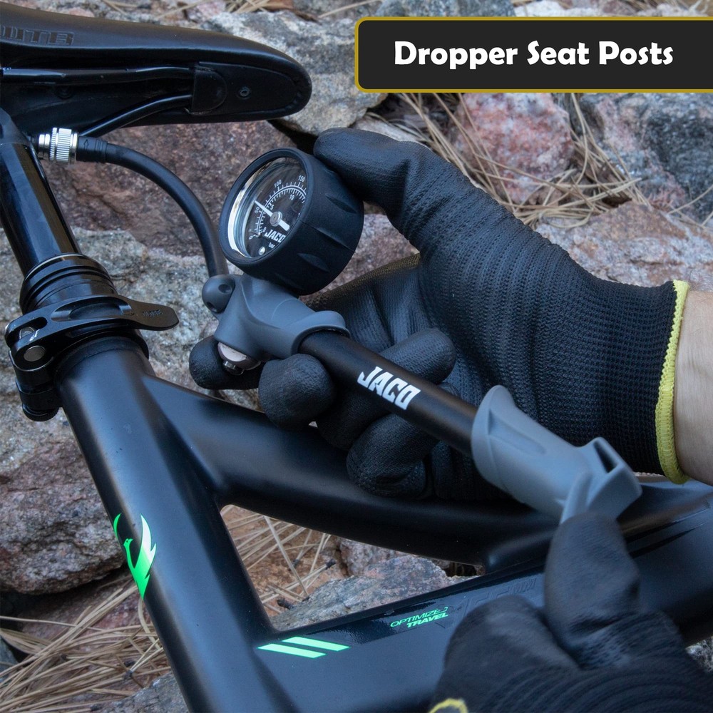 JACO ShockPro MTB Shock and Air Fork Pump - 300 PSI