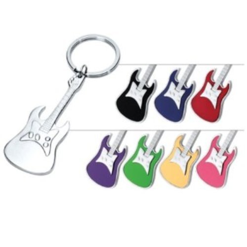 Keychain Metal Guitar (one piece)