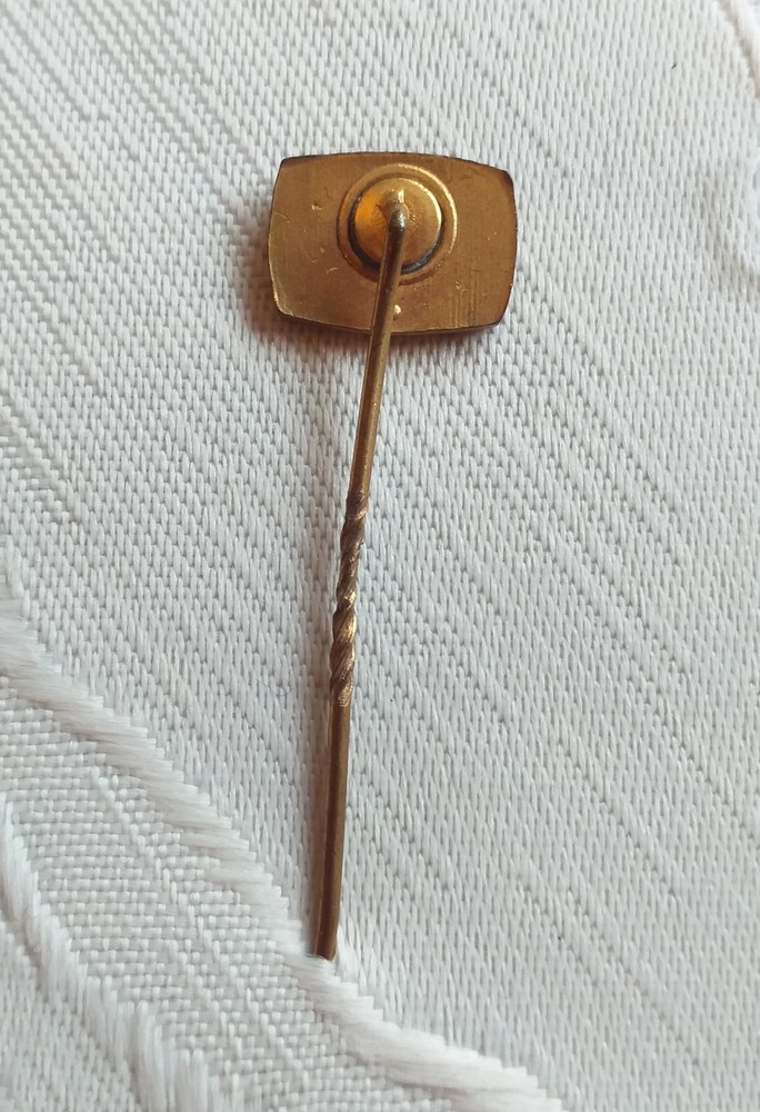 ASTMS enamel stick pin union badge