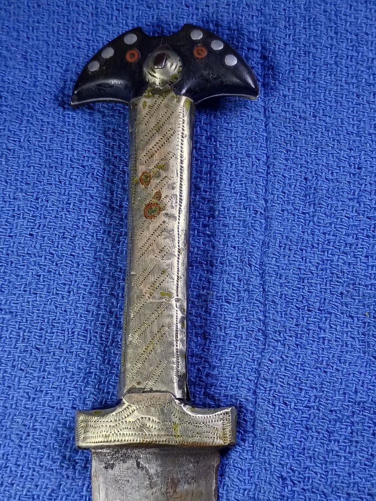 Vintage Middle Eastern Turkish Arabic Handmade Dagger