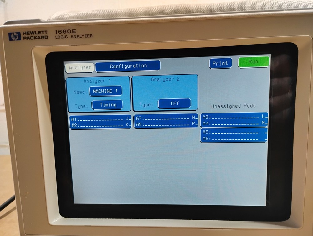 Hewlett Packard 1660E Logic Analyzer