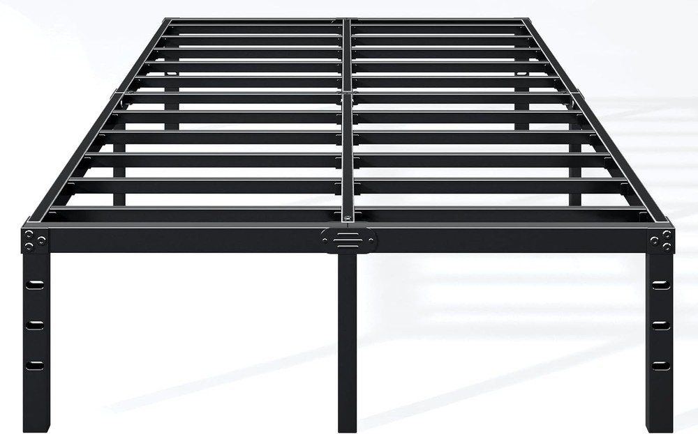 16 Inch Queen Bed Frame Sturdy Metal Platform Queen Size No Box Spring Needed