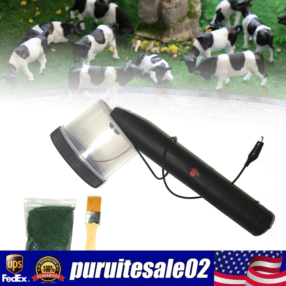 Grass Applicator Electrostatic Flocking Machine Static Grass Flock Applicator US