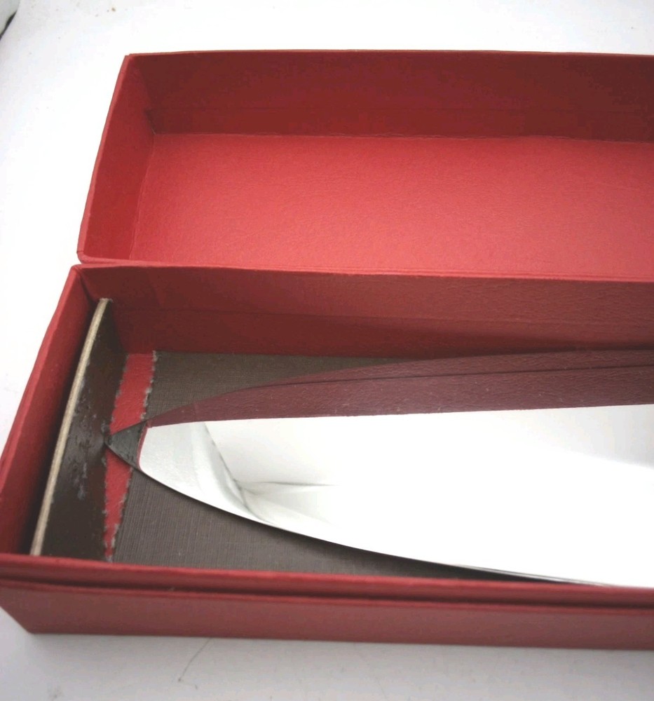 Spode 10" Christmas Knife *With Box Very Nice Holidays Cake Pie
