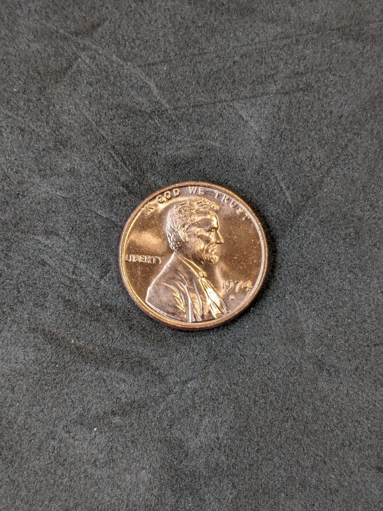 1974 D RD OBW Lincoln Memorial Cent