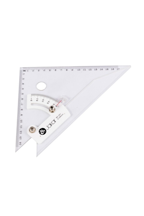 Jakar Adjustable Set Square -200mm (8")