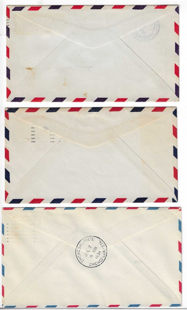 FDC's #C19-7 , C19-19 , UC3 -- DC cxl -- 7/1/34