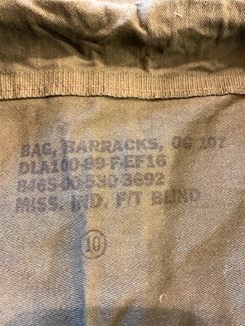 USGI Barracks Bag Laundry Bag