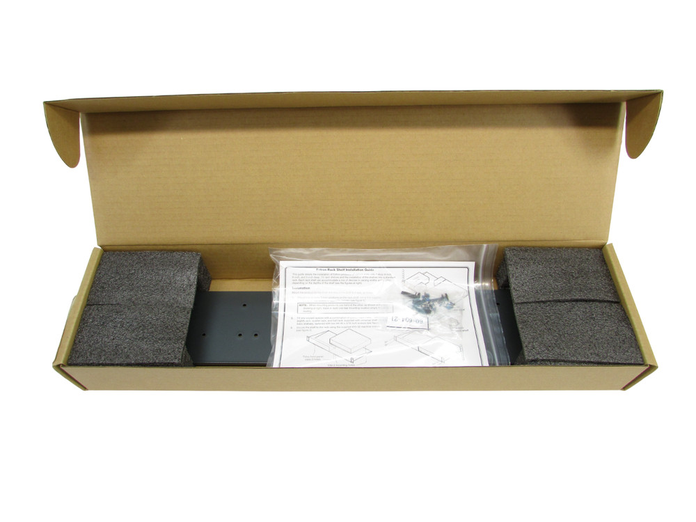 New Open Box Extron 60-604-21 1U 3.5" Basic Rack Shelf Mount