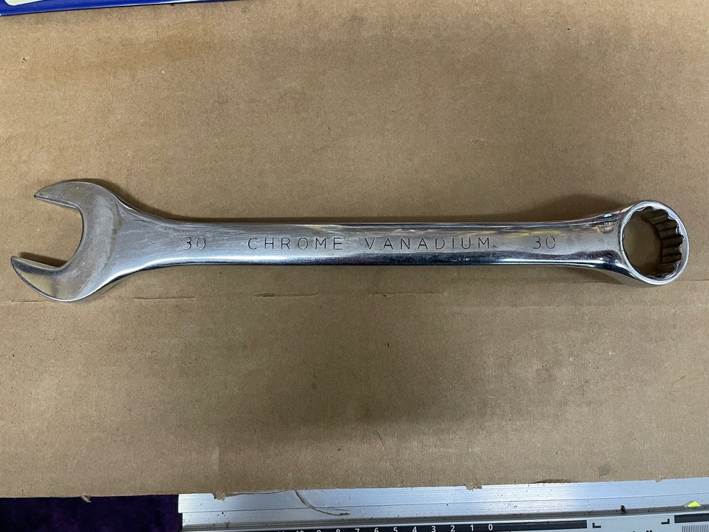 Silverline 30 mm Polished Combination Spanner 30mm
