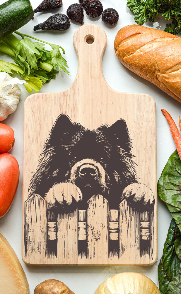 Eurasier Cutting Cheese Board