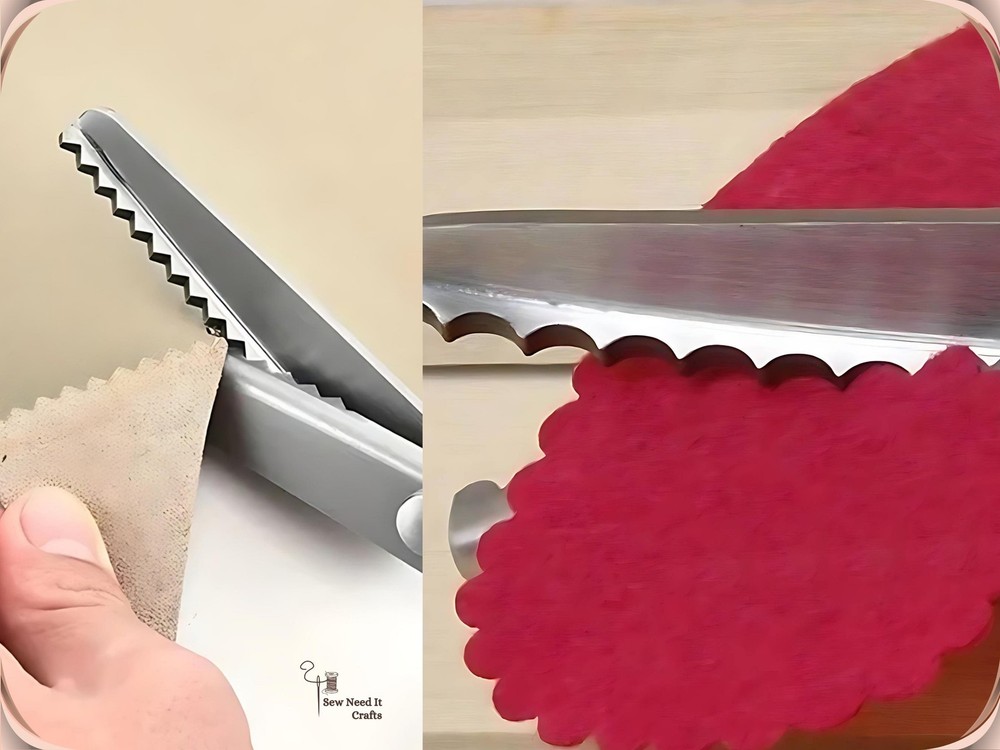 Zigzag, Scallop Professional Pinking Scissors 2-18mm, Crafts & Sewing Scissors