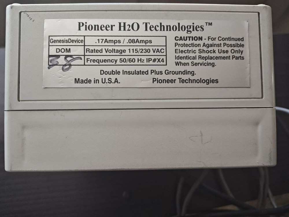 Bromine Generator, Pioneer H2O, GENESIS