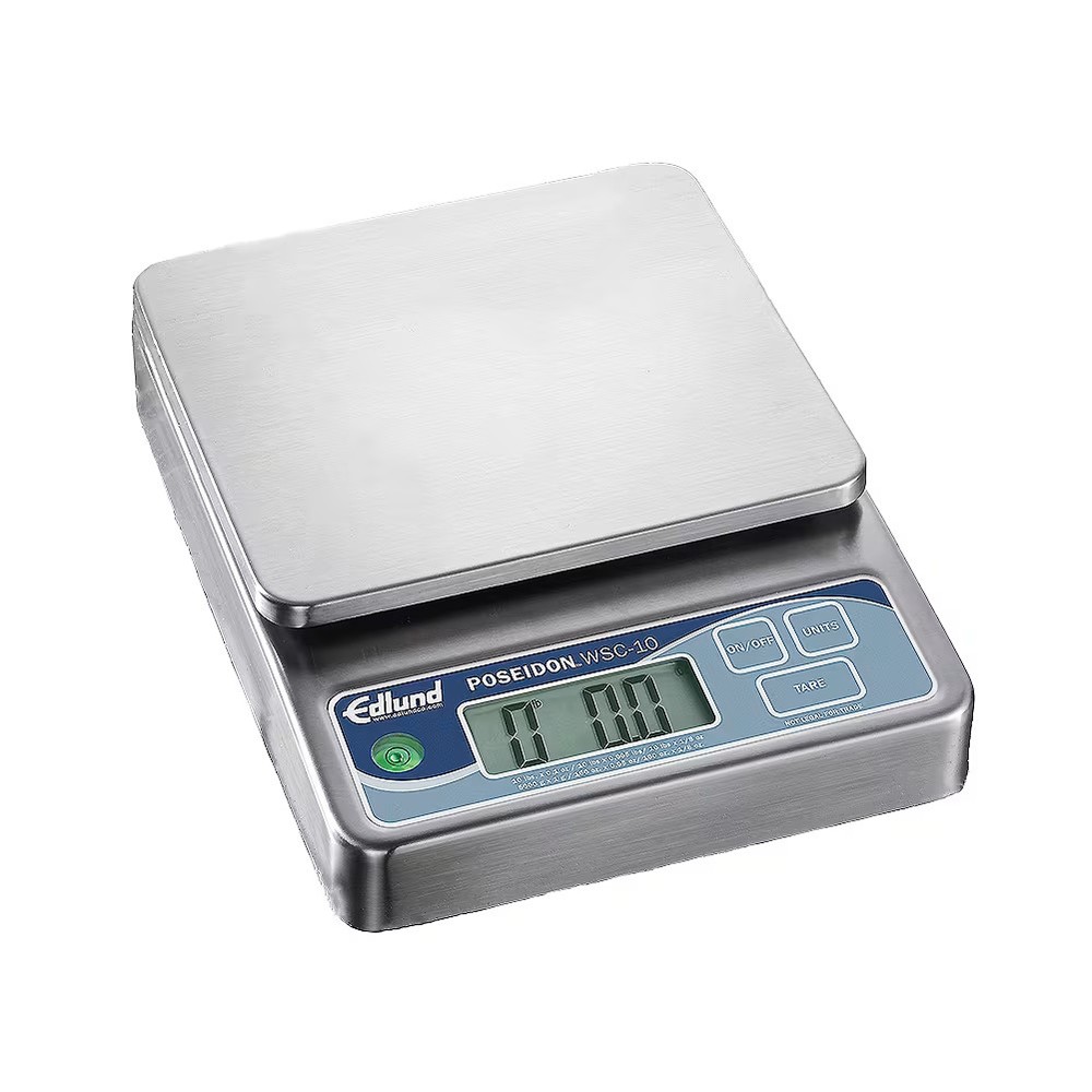 Edlund WSC-10 Poseidon S/S 6" x 6.75" Digital Portion Scale