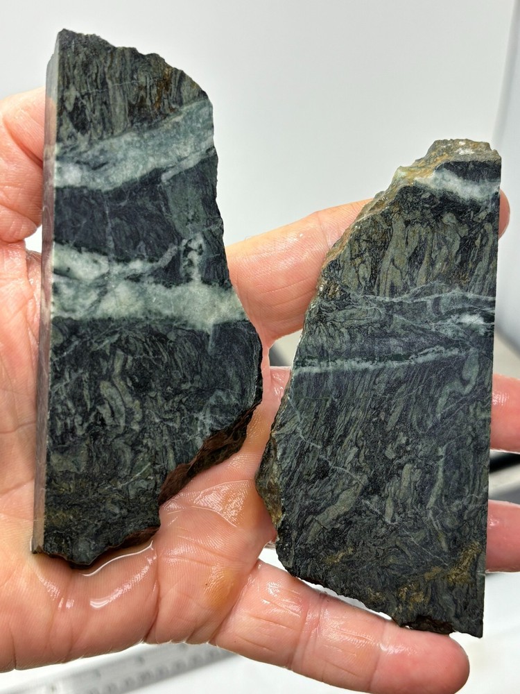 Cali Wavey Jade slabs Cabbing Lapidary Carving Combo Ship Available